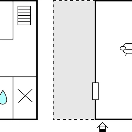 Сasa de vacaciones 2 Bedroom Cozy In Manvieux